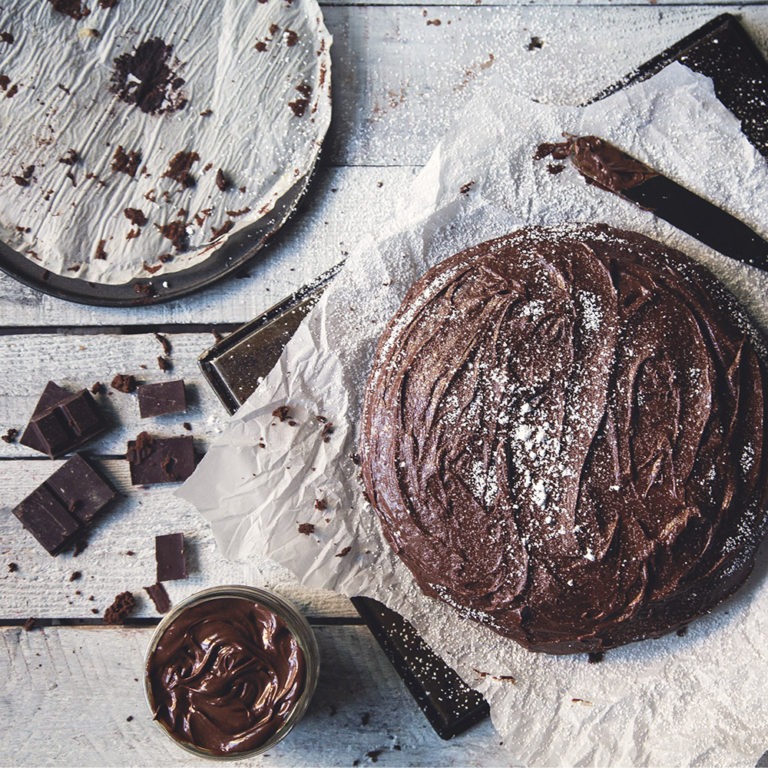 Double Chocolate Olive Oil Cake