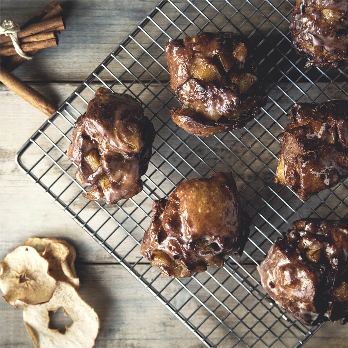 Apple Fritters - Olive Oil Critic