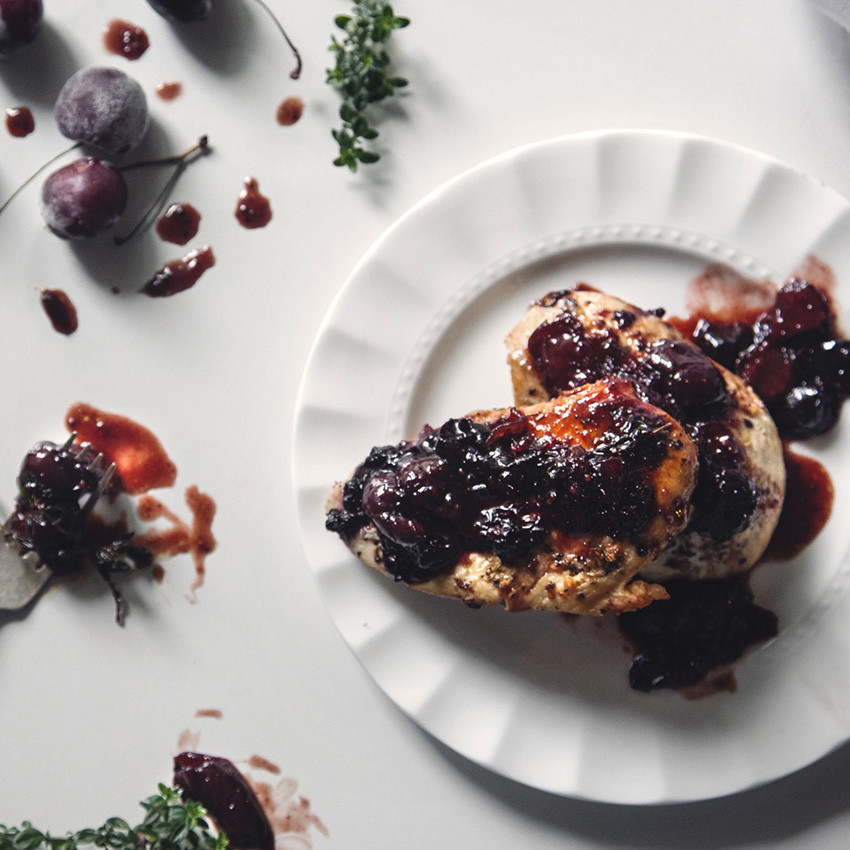 Black Cherry Chicken - Olive Oil Critic