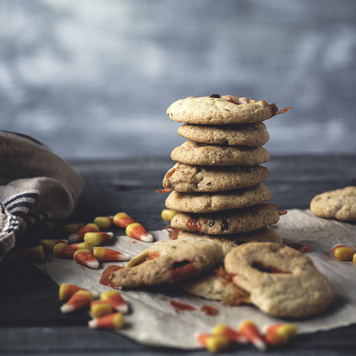 Candy Corn Cookies - Olive Oil Critic