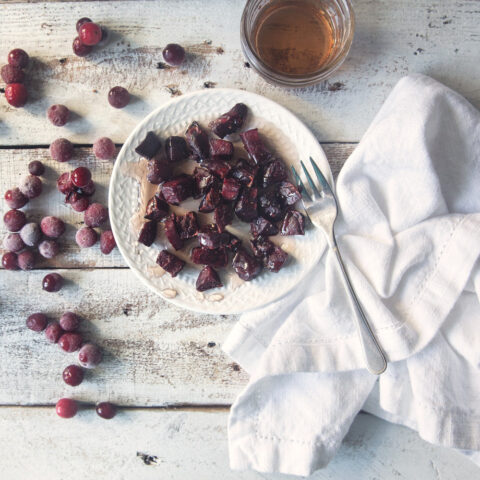 Cranberry Pear Beets