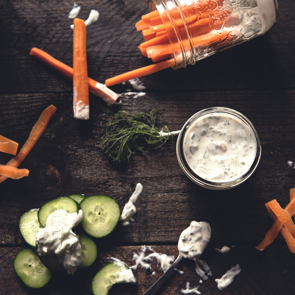 Cucumber Dill Dip - Olive Oil Critic