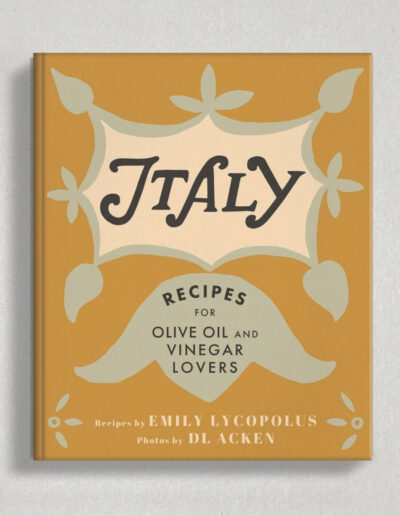 Olive oil and vinegar lovers recipe book cover