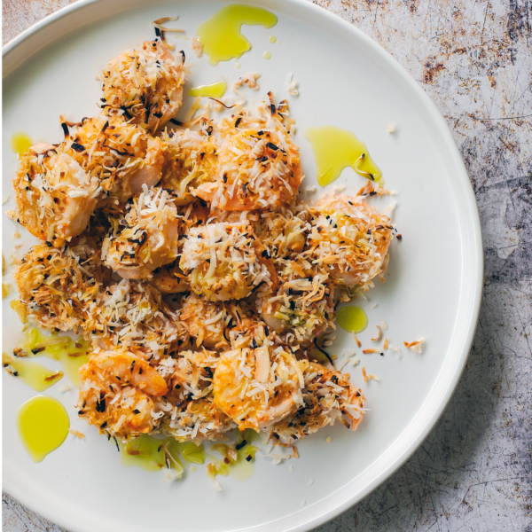 Sweet and Spicy Coconut Shrimp